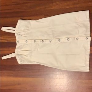 some days lovin white jean dress